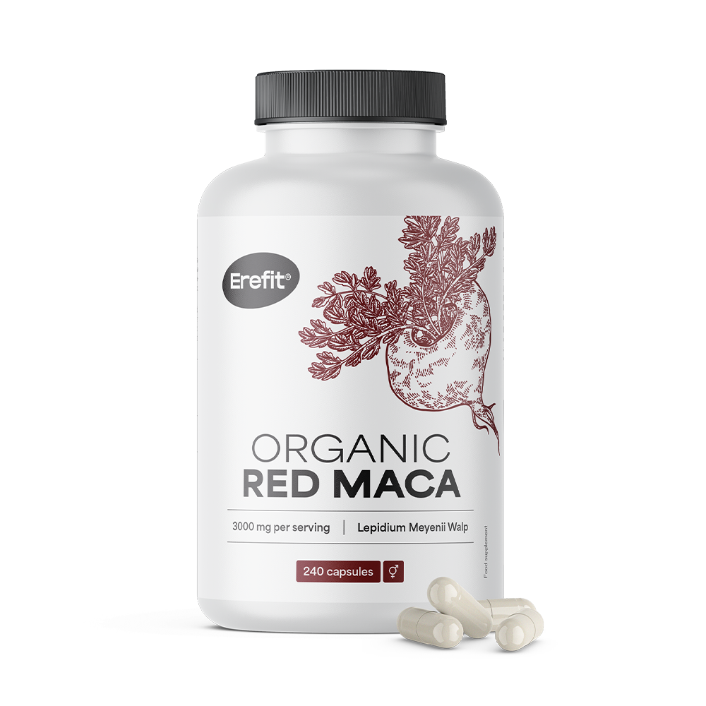 BIO Rdeča maca 3000 mg z naravnim vitaminom C