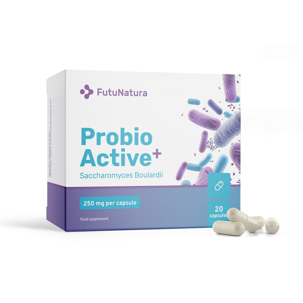 Probio Active PLUS – Saccharomyces boulardii 250 mg v kapsulah