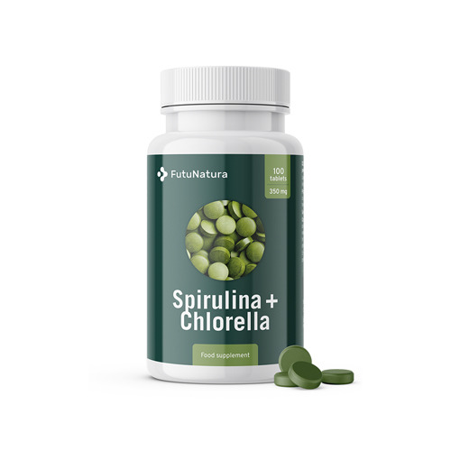 Alge Spirulina in Chlorella