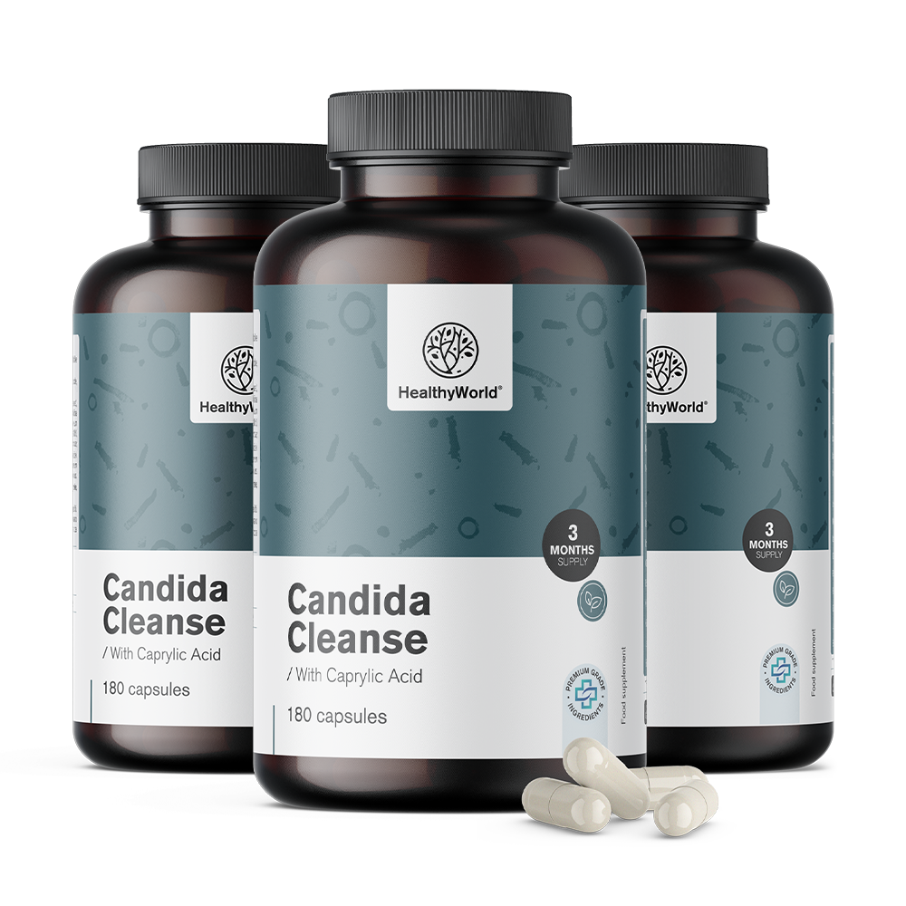 Candida Cleanse z Lactobacillus acidophylus in Lactobacillus rhamnosus