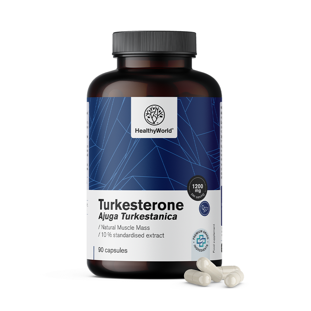 Turkesteron 1200 mg v kapsulah
