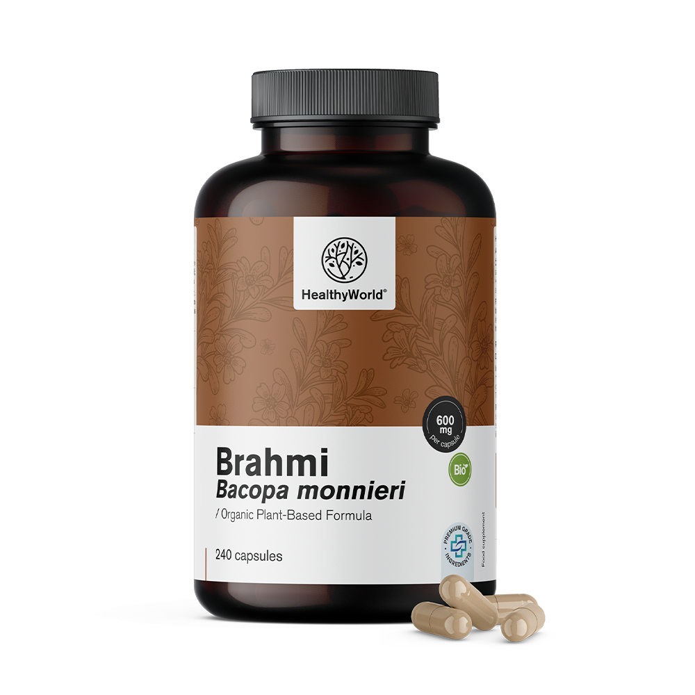 BIO Brahmi 600 mg v kapsulah