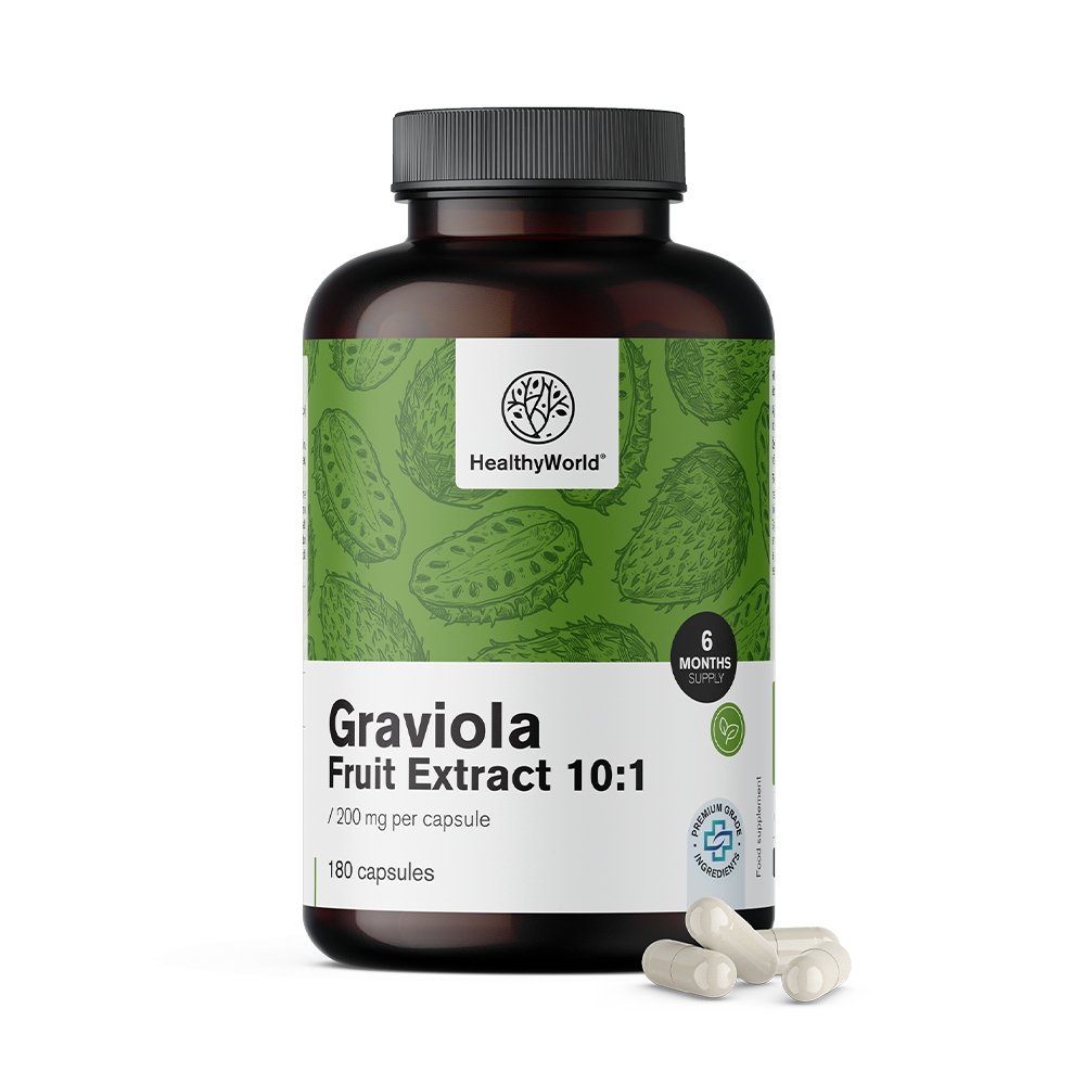 Graviola 200 mg – izvleček 10:1