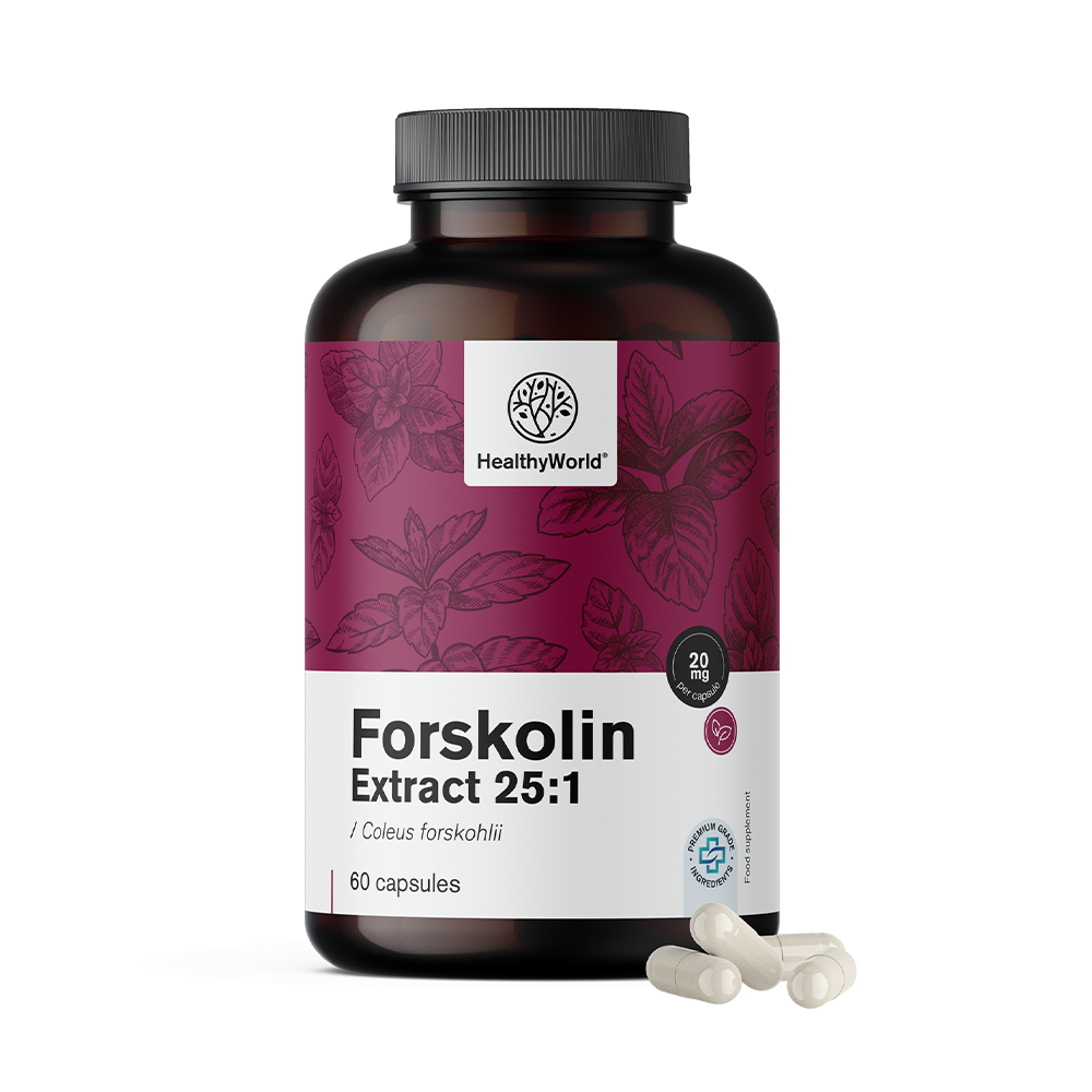 Forskolin – iz izvlečka indijske koprive 20 mg