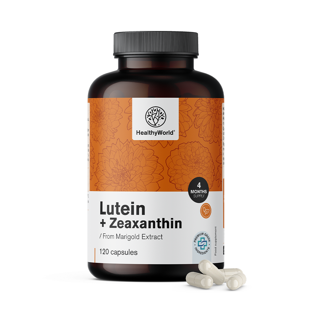 Lutein + Zeaksantin iz rumene žametnice