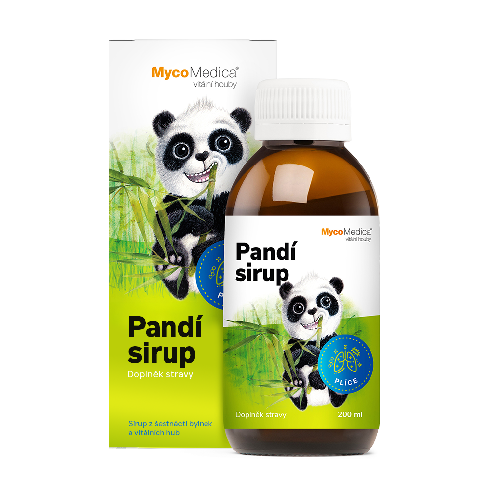 Sirup za otroke Panda – dihala