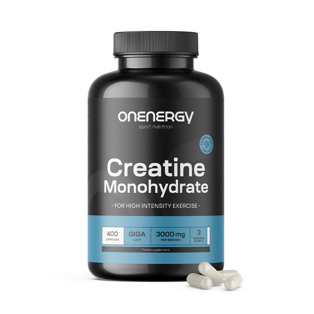 Kreatin monohidrat 3000 mg v kapsulah