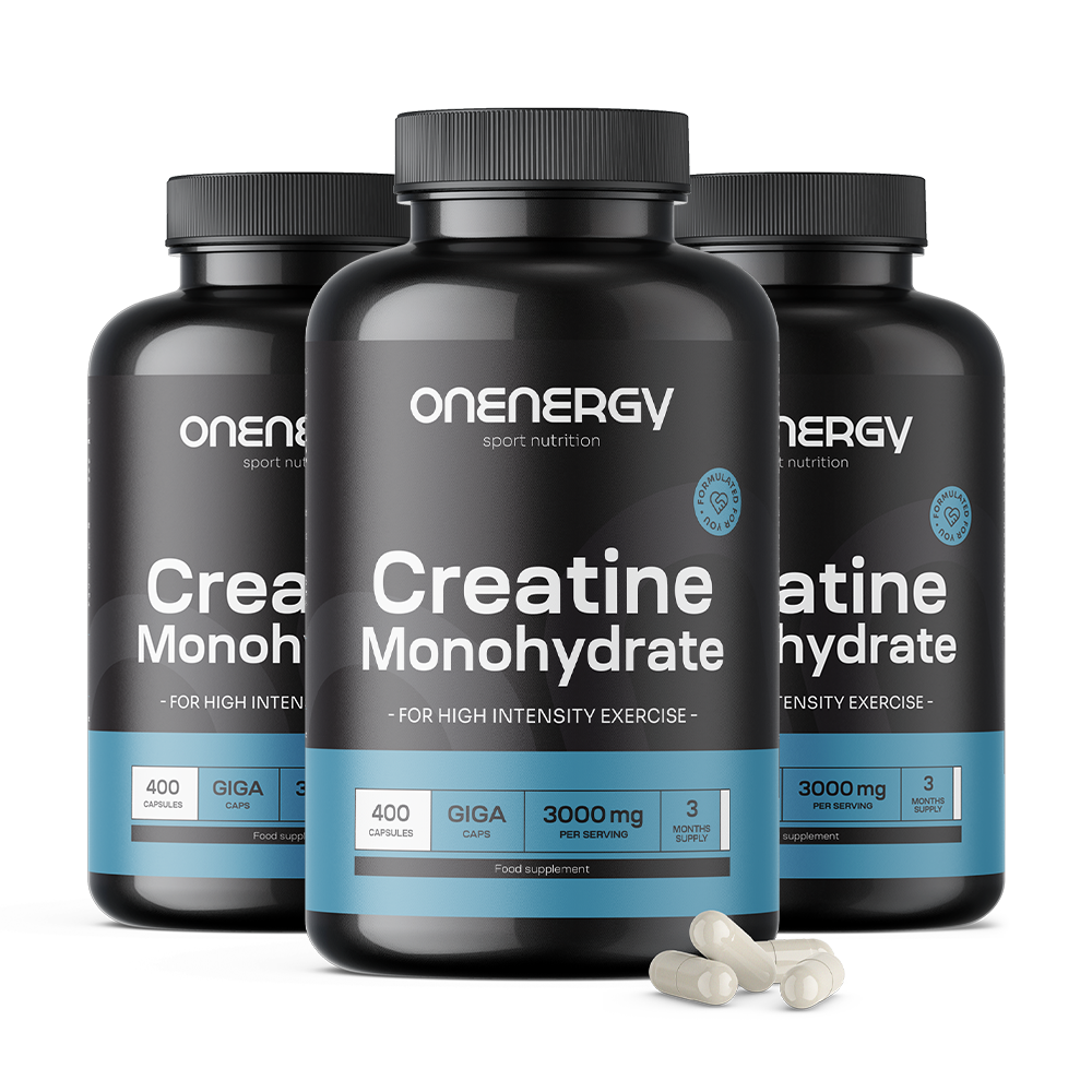 Kreatin monohidrat 3000 mg v kapsulah