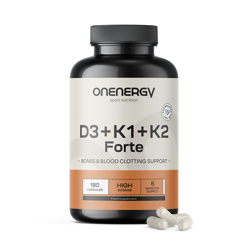 Vitamin D3 + K1 + K2 FORTE