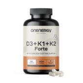 Vitamini D3 + K1 + K2 FORTE, 180 kapsul