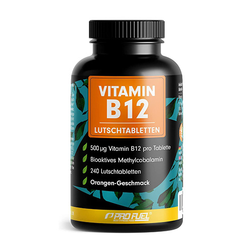 Vitamin B12 v pastilah - pomaranča