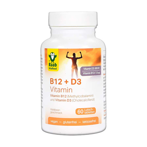 Veganska vitamina D3 + B12