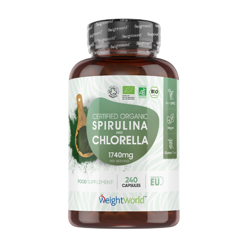 BIO spirulina in klorela